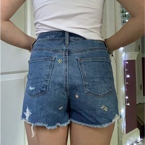 Jean shorts teens
